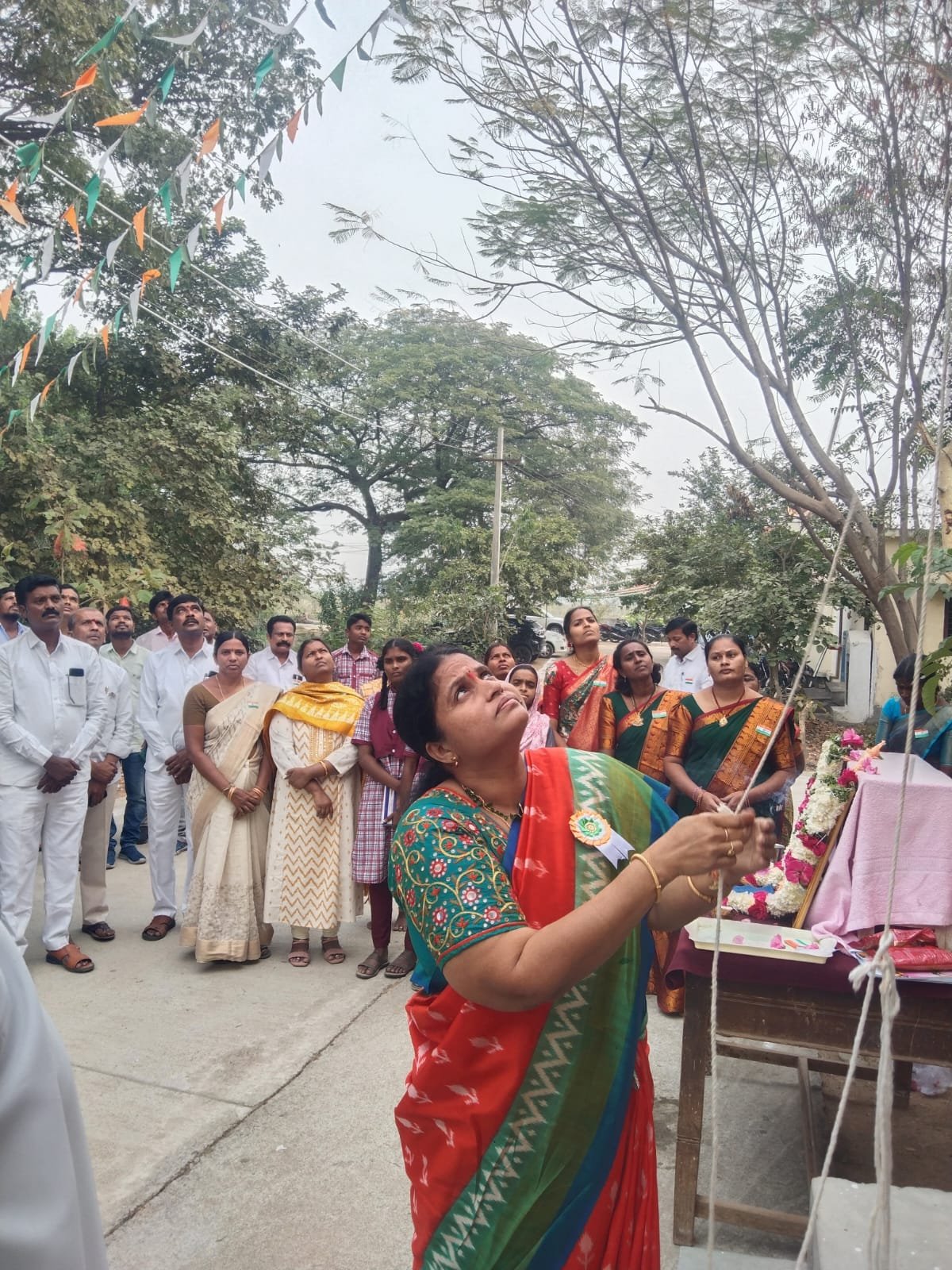 మొగుళ్ళపల్లి మండలంలో 75 వ గణతంత్ర దినోత్సవలు ఘనంగా నిర్వహించారు