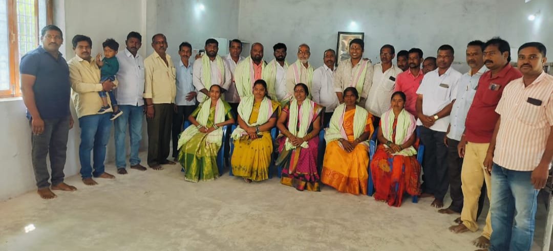 పద్మశాలి కమిటీ ఆధ్వర్యంలో సన్మానం