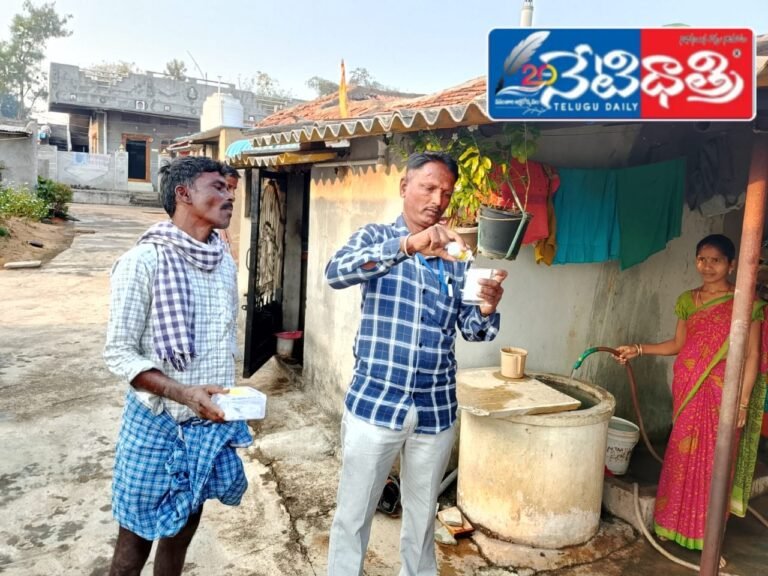 మంచినీటిపై ప్రత్యేక దృష్టి.