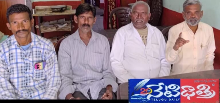 ఎస్సారెస్పీ డిబిఎం 38 కాలువ ద్వారా సాగు నీరు అందించాలి.