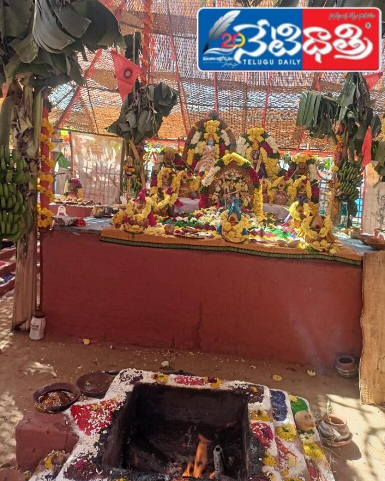 ముగిసిన బొడ్రాయి, పోచమ్మ తల్లి విగ్రహ ప్రతిష్టాపన…..
