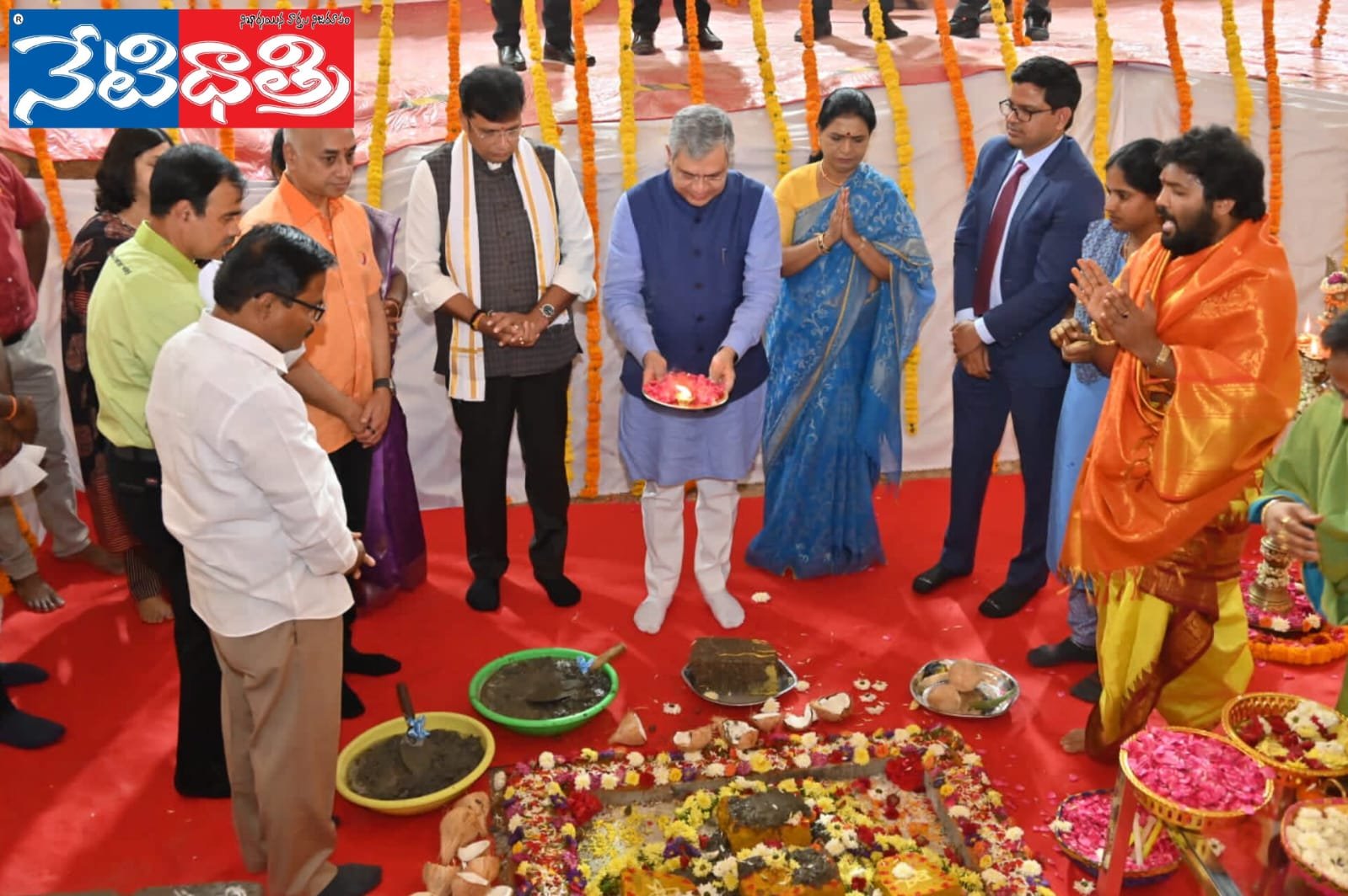 అమరరాజా గిగా యూనిట్ -1 కు శంకుస్థాపన.