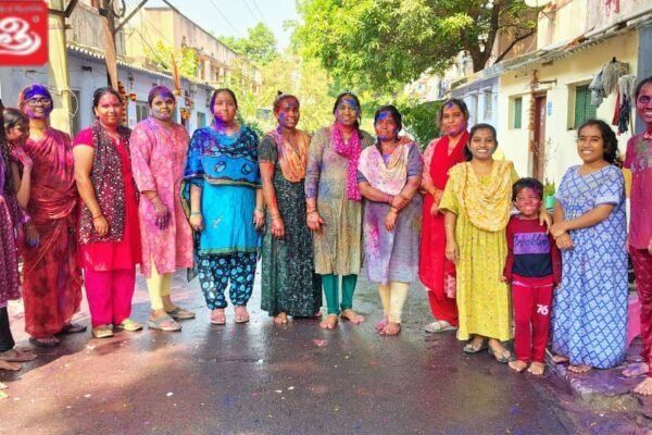 Holi celebrations.