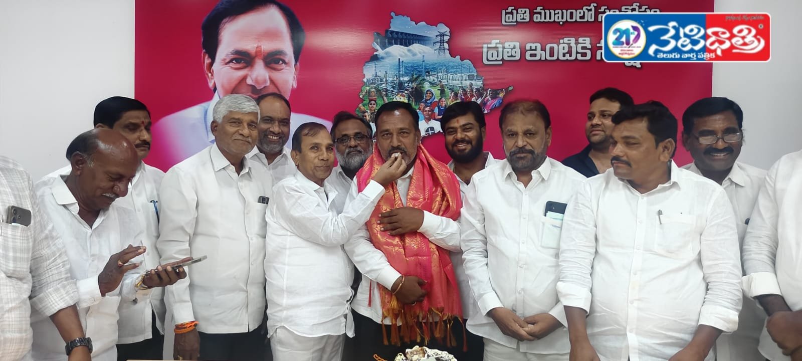 మోహన్ జన్మదిన శుభాకాంక్షలు తెలిపిన ఎమ్మెల్యే..
