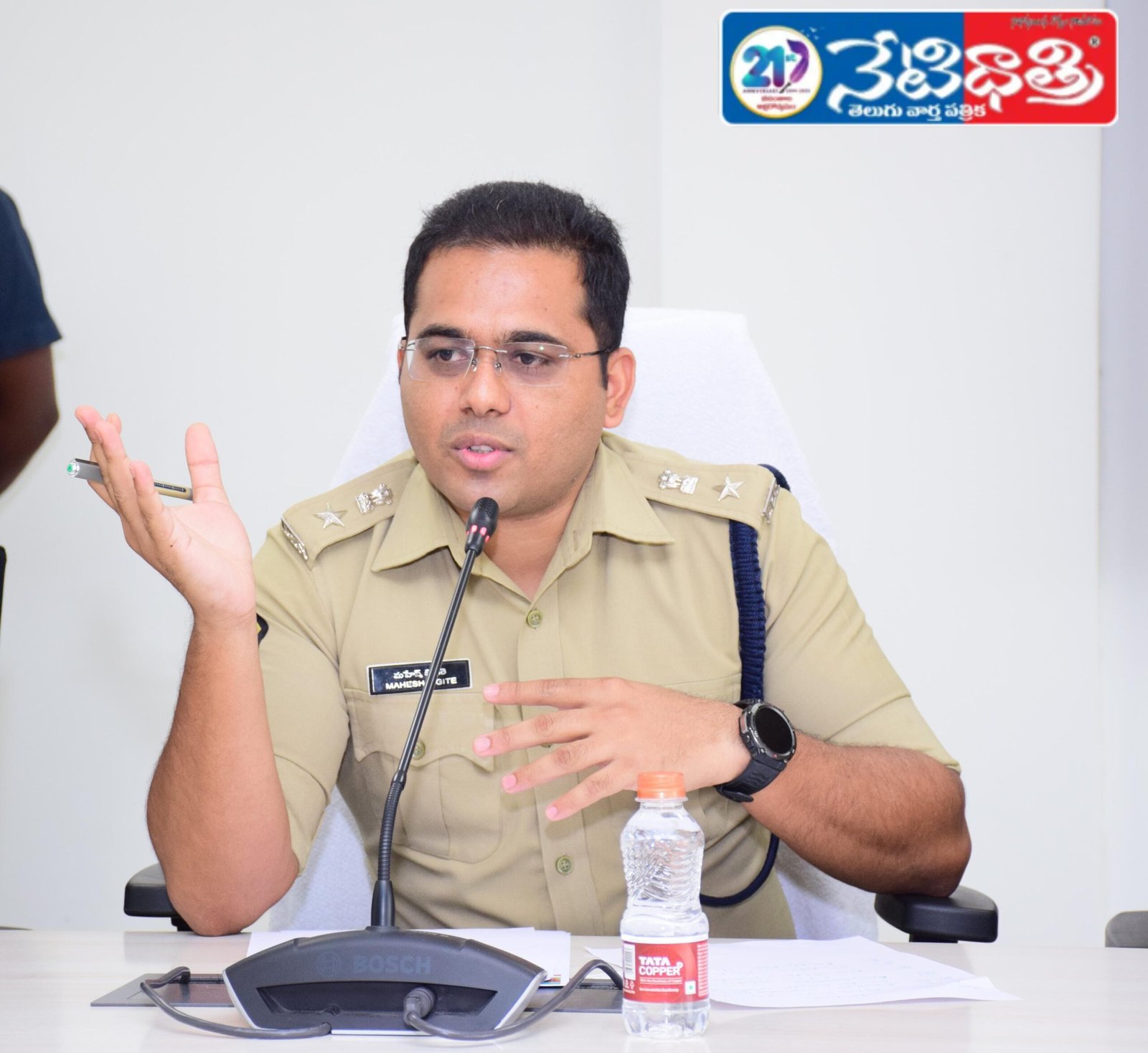 ఎస్పీ ఆధ్వర్యంలో పోలీస్ అధికారులకు మానసిక.