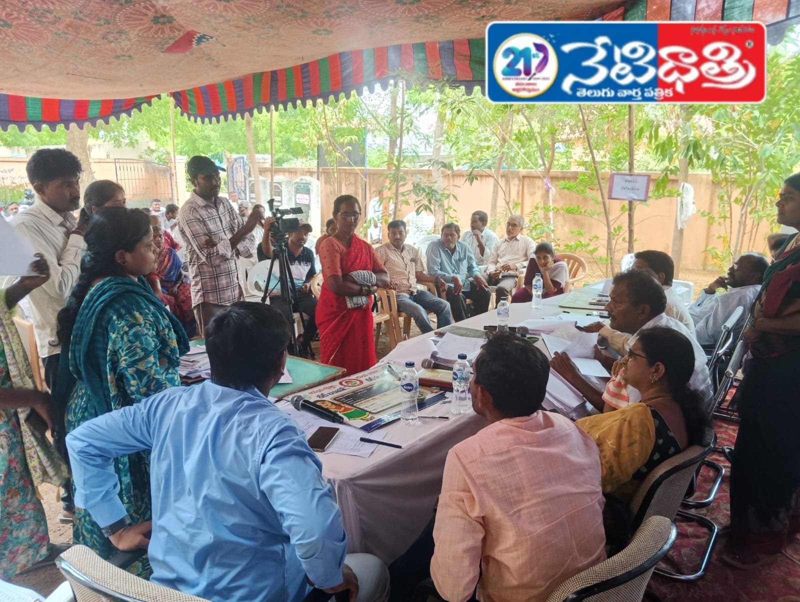 15వ విడత ఉపాధిహామి సామజిక తనికి ప్రజావేదిక.!