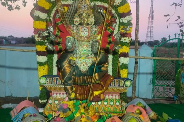 ఆకునూరు గ్రామంలో శ్రీ రుద్ర సహిత శత చండీ యాగం.! village