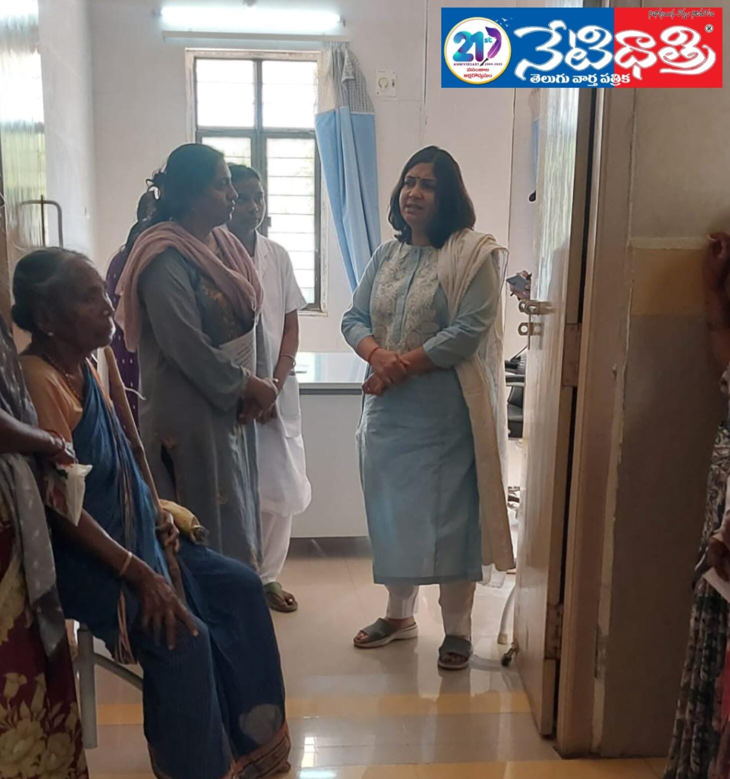 కలెక్టర్ ప్రభుత్వ ఆసుపత్రి తనిఖీ