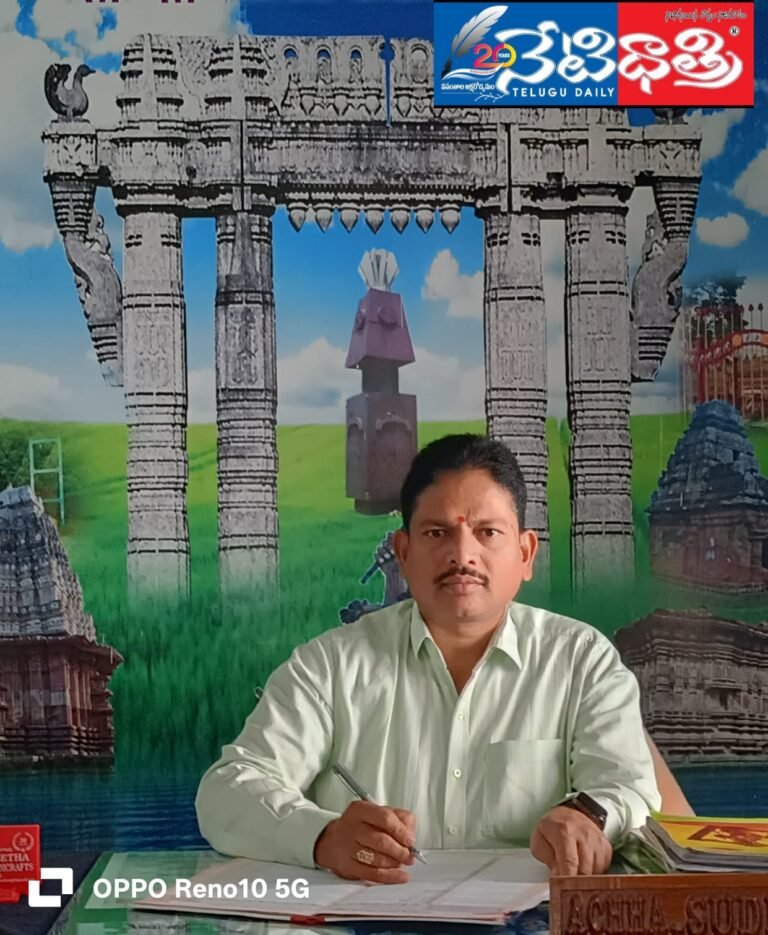 Mandal Education Officer K. Hanumantha Rao