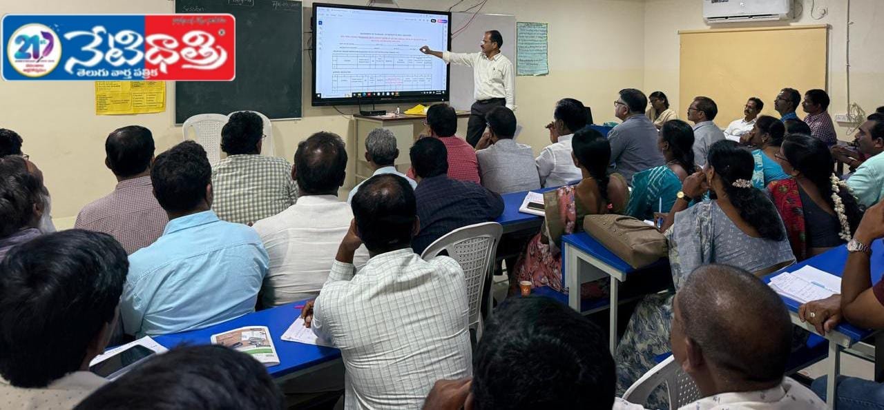 Mandal Education Officer S. Venkateshwarlu..