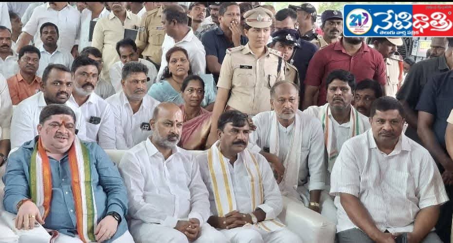 ఉప్పల్ తీగలగుట్టపల్లి రైల్వే బ్రిడ్జి నిర్మాణ పనులు.