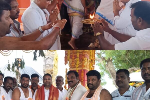 ఆంజనేయస్వామి నూతన దేవాలయంలో విగ్రహ ప్రతిష్టాపన Temple