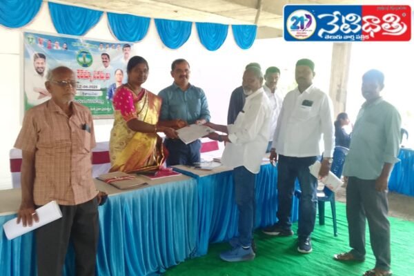 రెవెన్యూ సదస్సులో భూ సమస్యలకు పరిష్కారం. Land issues