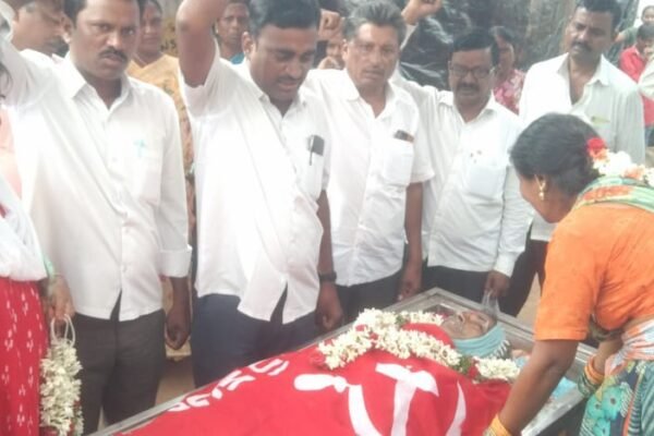 M CPI (U) district secretary Peddarapu Ramesh.