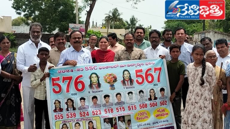 District Education Officer A. Ravinder Reddy.