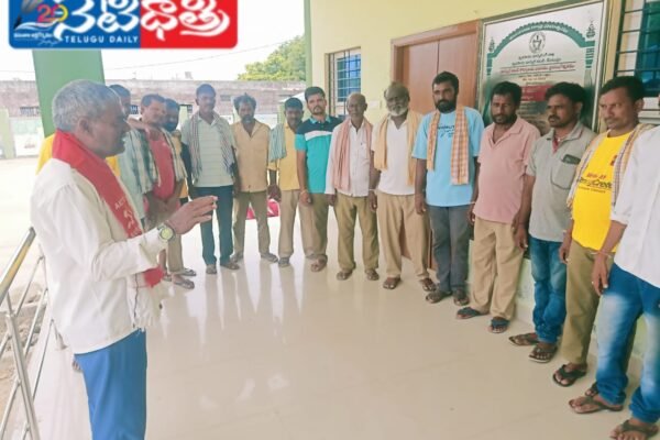 కార్మికులకు ప్రయోజనాలు కల్పించడంలో నిర్లక్ష్యం. CITU District Secretary Kancha Venkanna