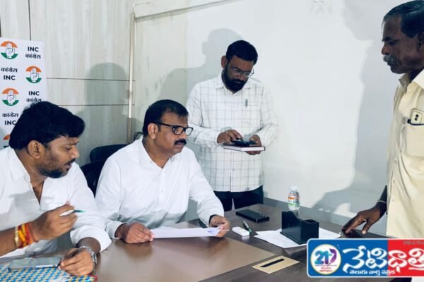ప్రజా పాలనలో భాగంగా ప్రజా సమస్యల పరిష్కారానికి. Corporation Chairman N. Giridhar Reddy