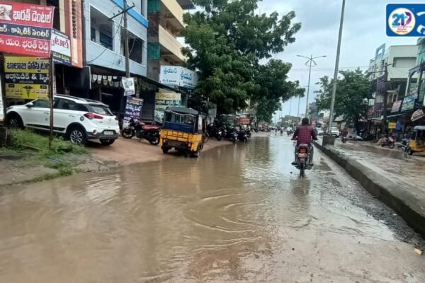 Narsampet town.