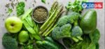 Green food.
