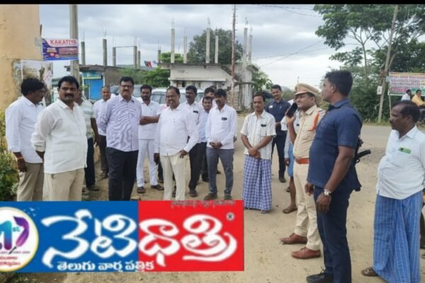 బుద్ధారం గ్రామంలో పర్యటించిన ఎమ్మెల్యే జీఎస్సార్. MLA