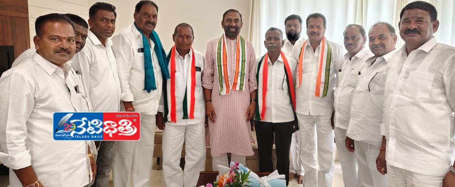 leaders join Congress from BRS