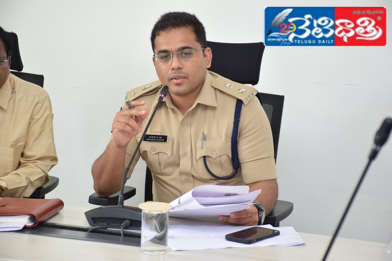 Let's conduct Operation Muskan strictly: District SP Mahesh. B Gite IPS.