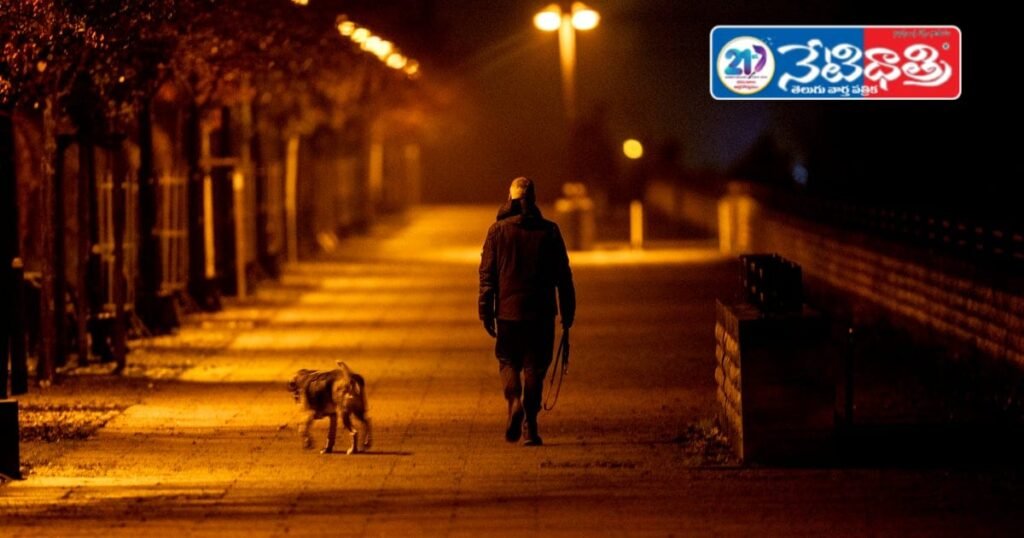 Walking after dinner