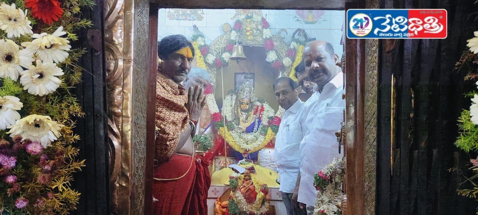 కాళికా మాత అమ్మవారిని దర్శించుకున్న ఎమ్మెల్యే మానిక్ రావు..