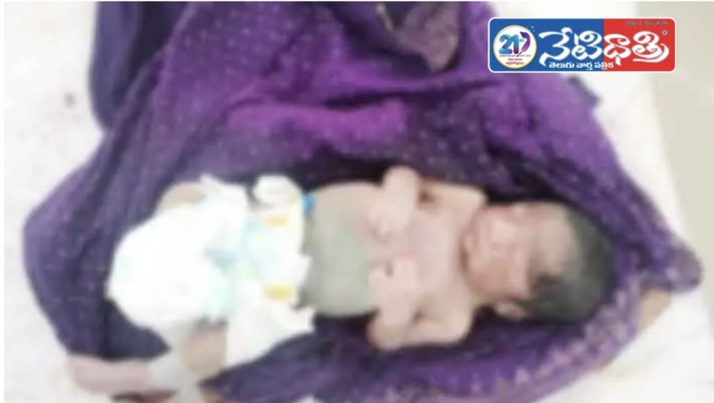 చెత్త బుట్టలో శిశువు మృతదేహం లభ్యం..