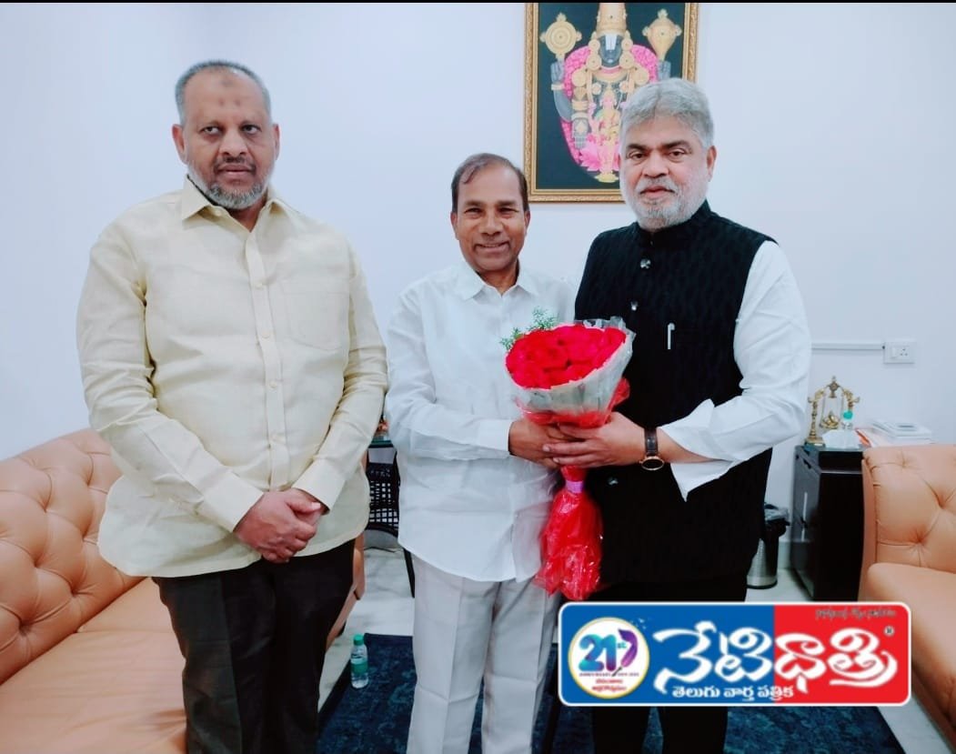 అసెంబ్లీ స్పీకర్ గారిని కలిసిన ఎమ్మెల్యే మాణిక్ రావు…
