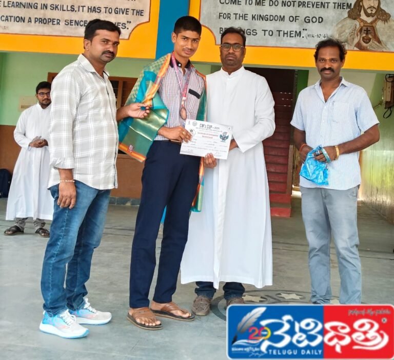 Correspondent Principal Shravan Kumar Reddy