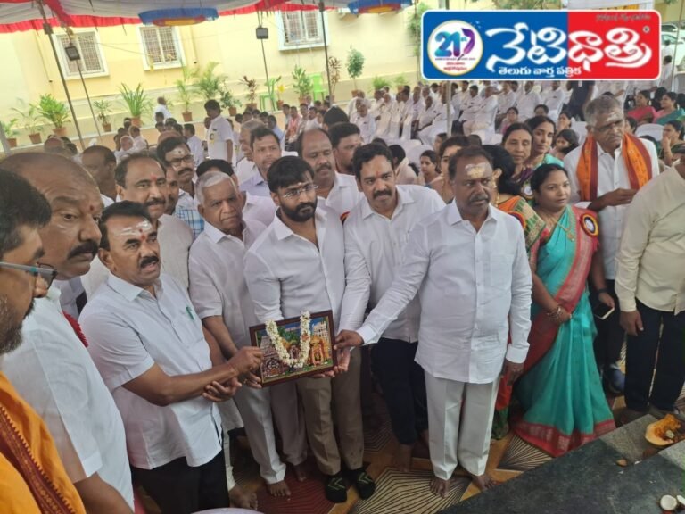 Culture Minister Jupally Krishna Rao.