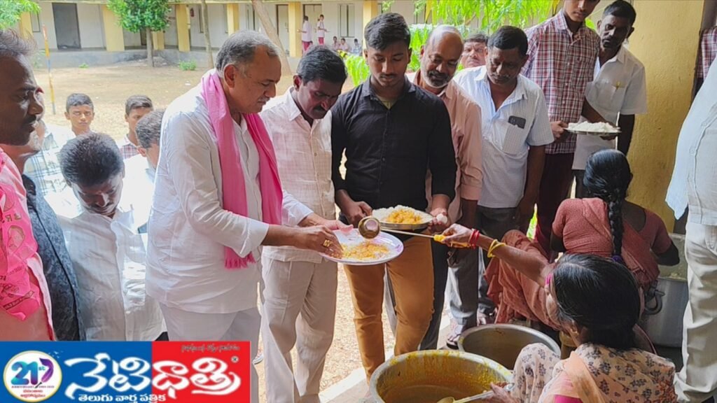 Former MLA Gandra.