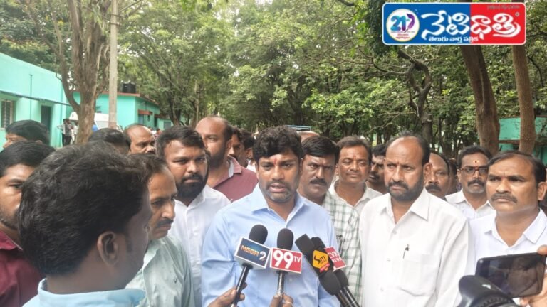 Chennur MLA Balka Suman.