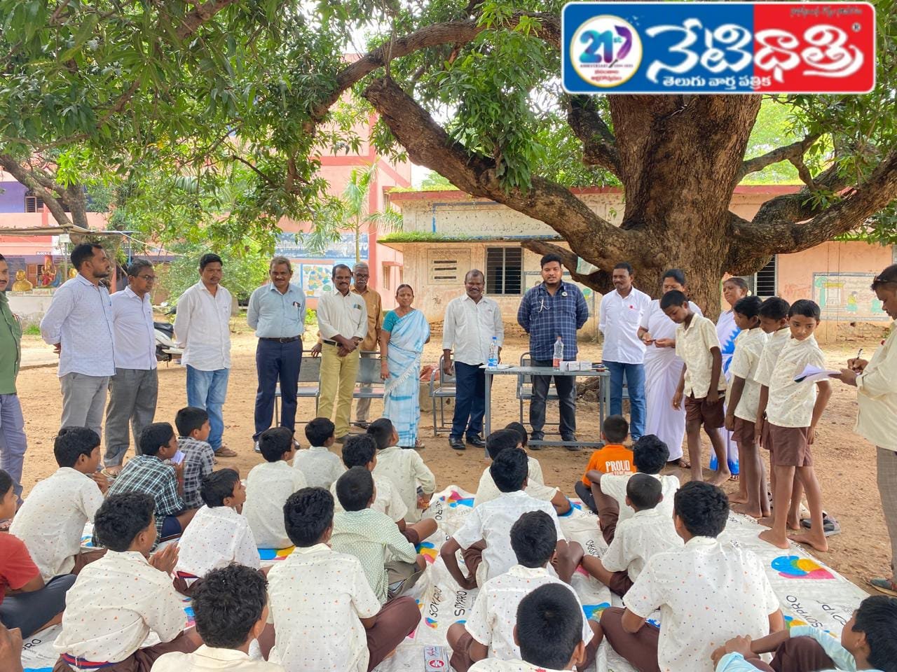 National Deworming Day in Kothagudem