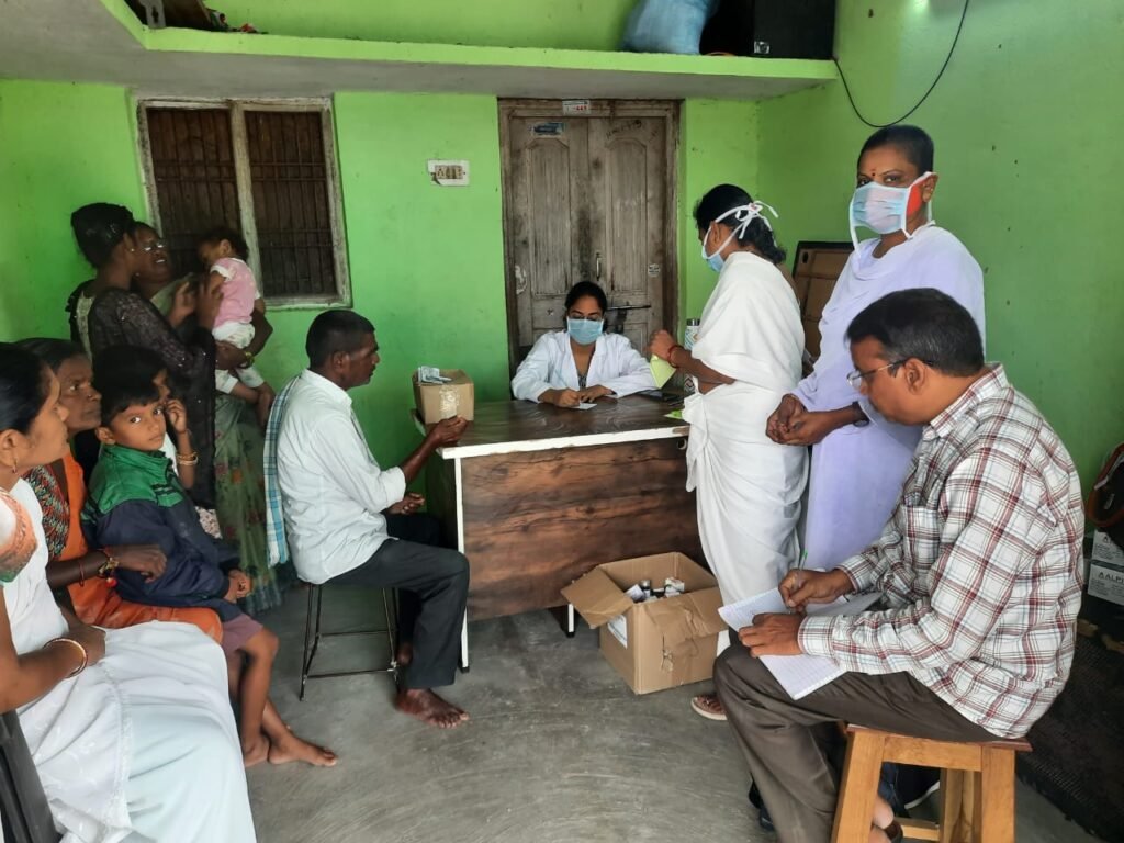 Medical Camp in Tangallapalli Indiramma Colony