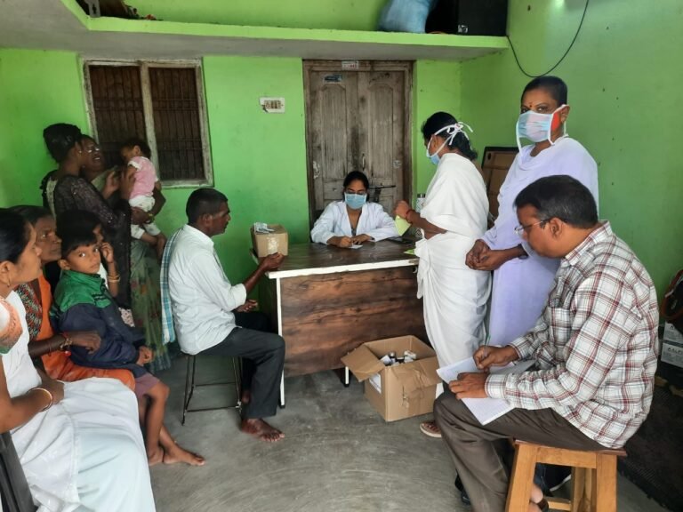 Medical Camp in Tangallapalli Indiramma Colony