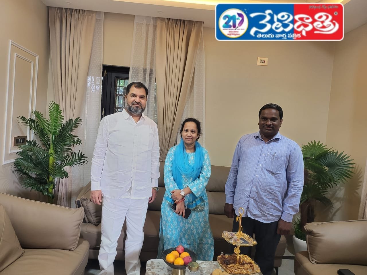 ఆర్షద్ పటేల్‌ను పరామర్శించిన జ్యోతి పండాల్..