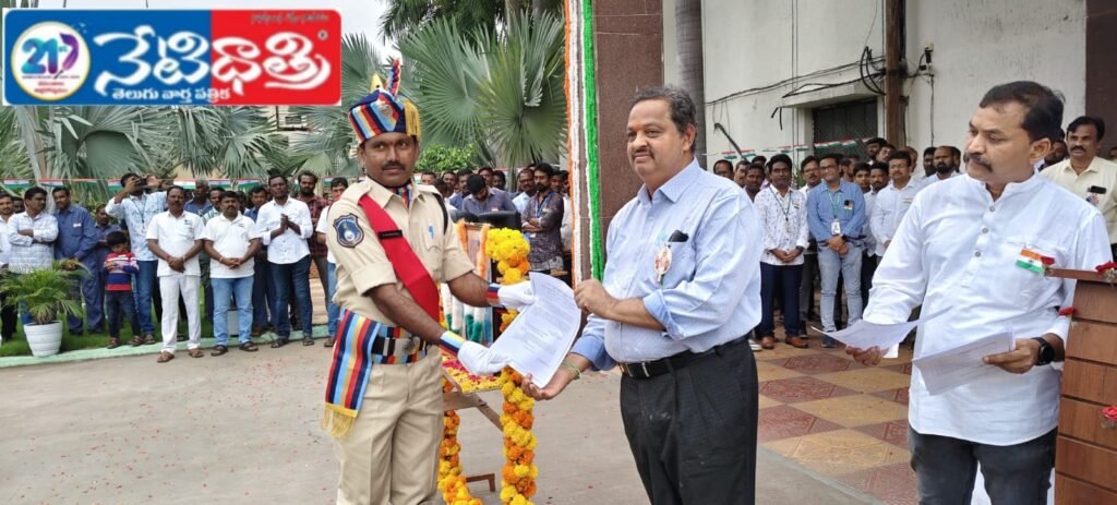 Chief Engineer Leads Independence Day at KTTPP