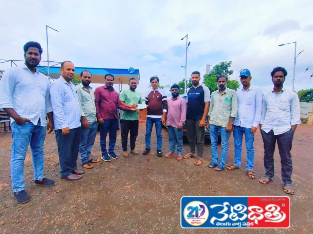 MIM party leaders present CM Relief Fund gifts