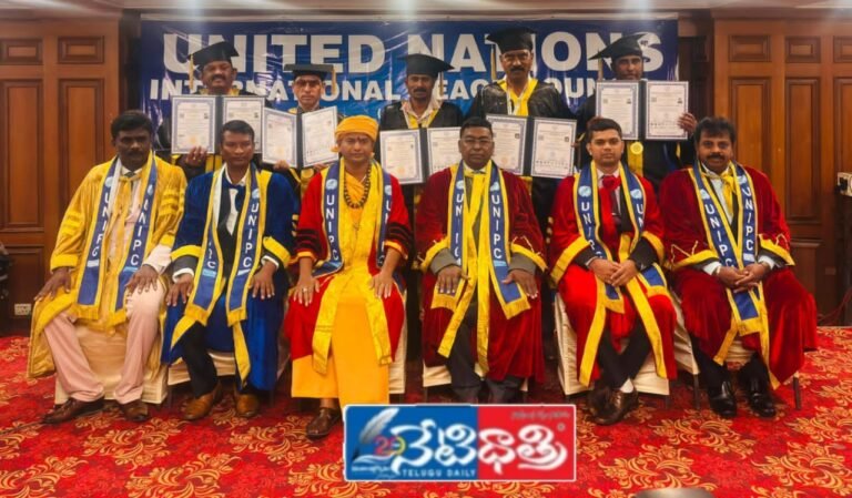 Satish Yadav Receives Honorary Doctorate for Public Service