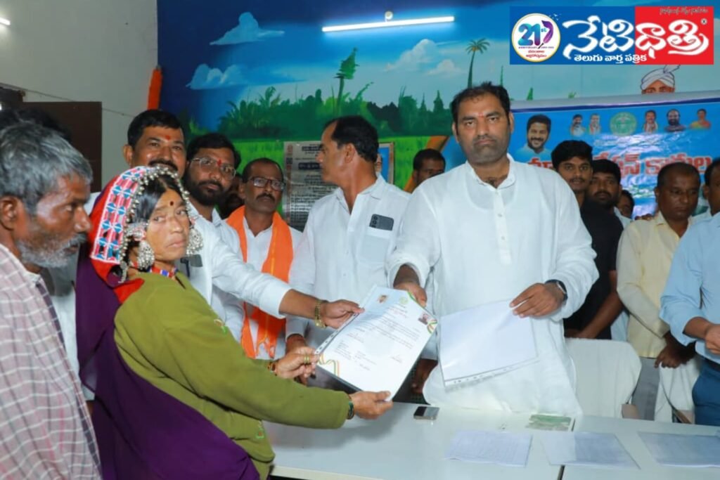 MLA Janampally Anirudh Reddy.
