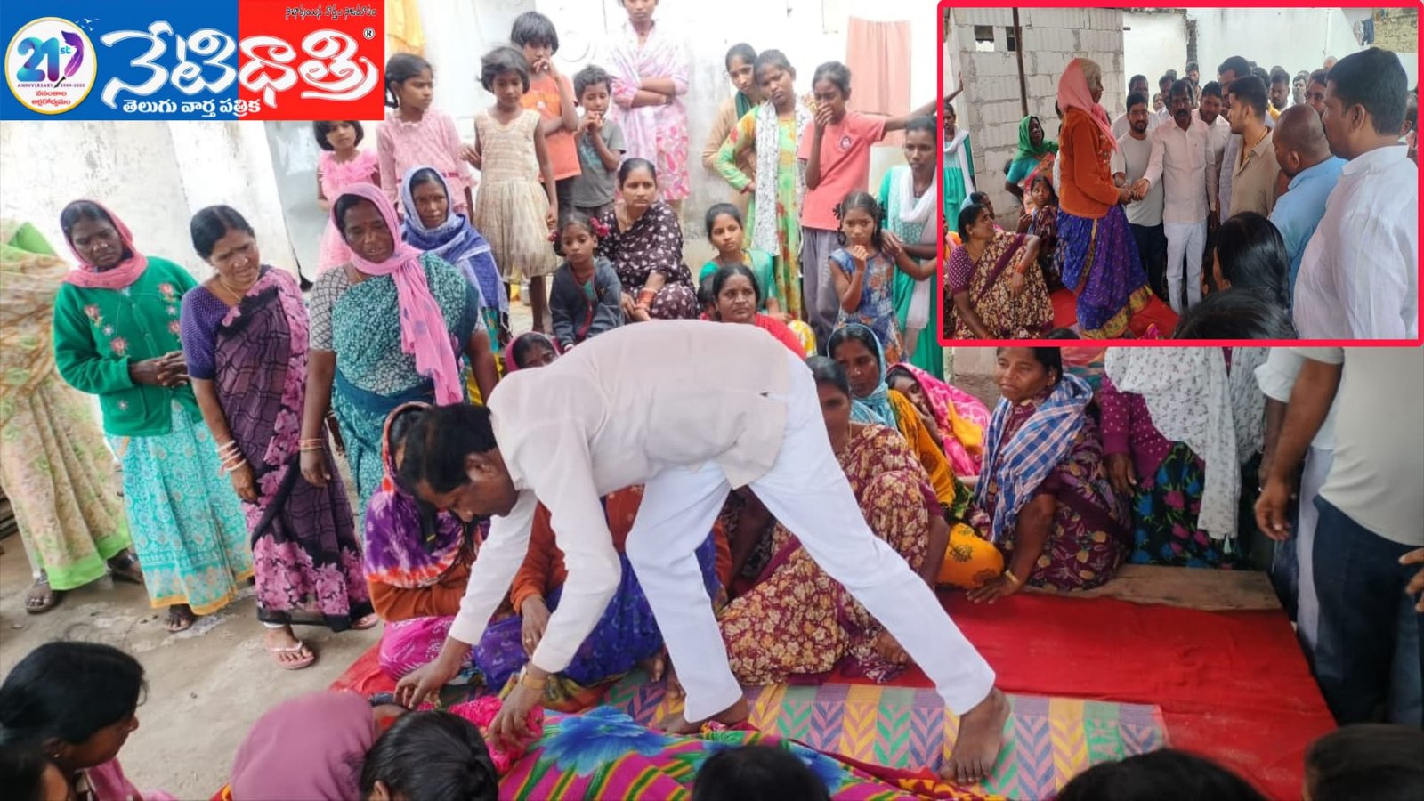 పార్దివాదేహానికి ఘన నివాళి అర్పించిన భీంభరత్