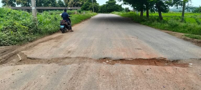 "Potholes Cause Accidents in Kodimala"