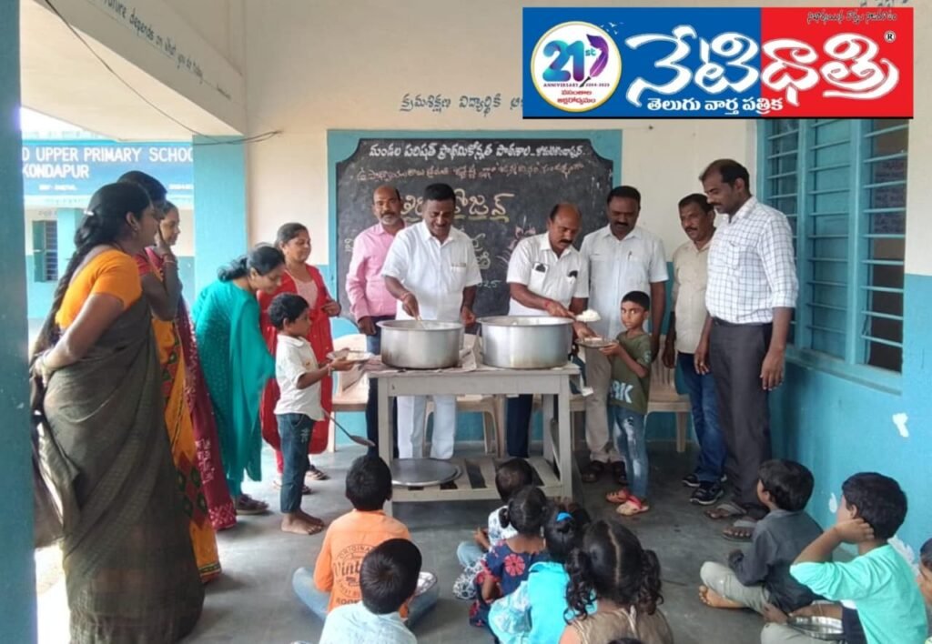 "Tithi Bhojan Provides Nutritious Meal to School Students"