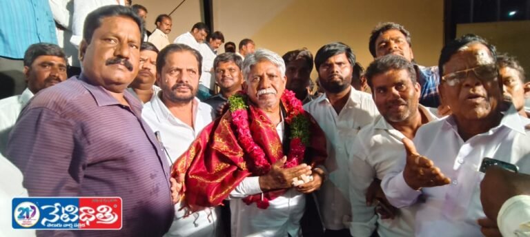 Padma Shri Mandakrishna Madiga Felicitated in Jheerabad