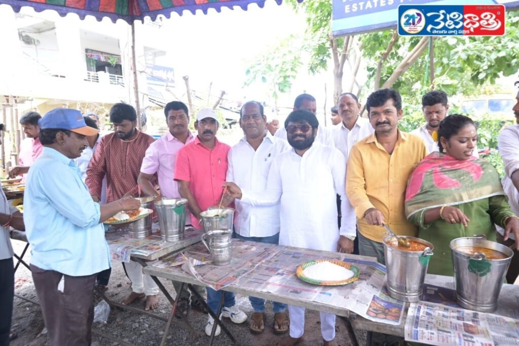 "Anjani Putra Hosts Grand Annadanam"