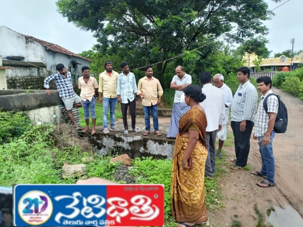 "Heavy Rains Flood Houses in Ganapuram"