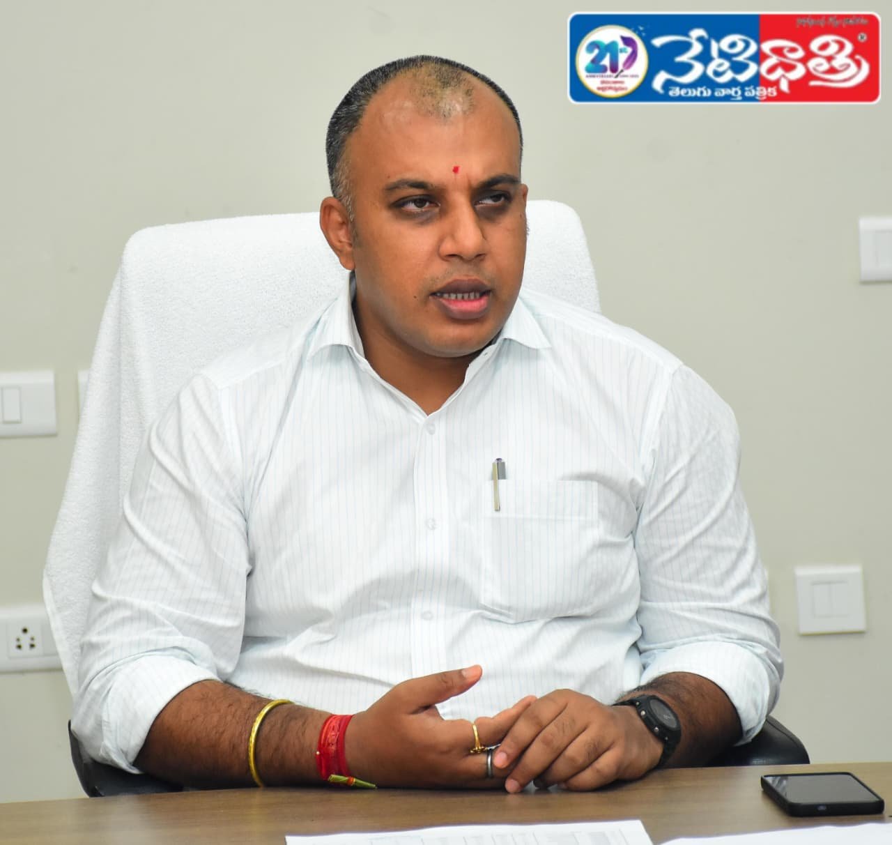 District Collector Sandeep Kumar Jha