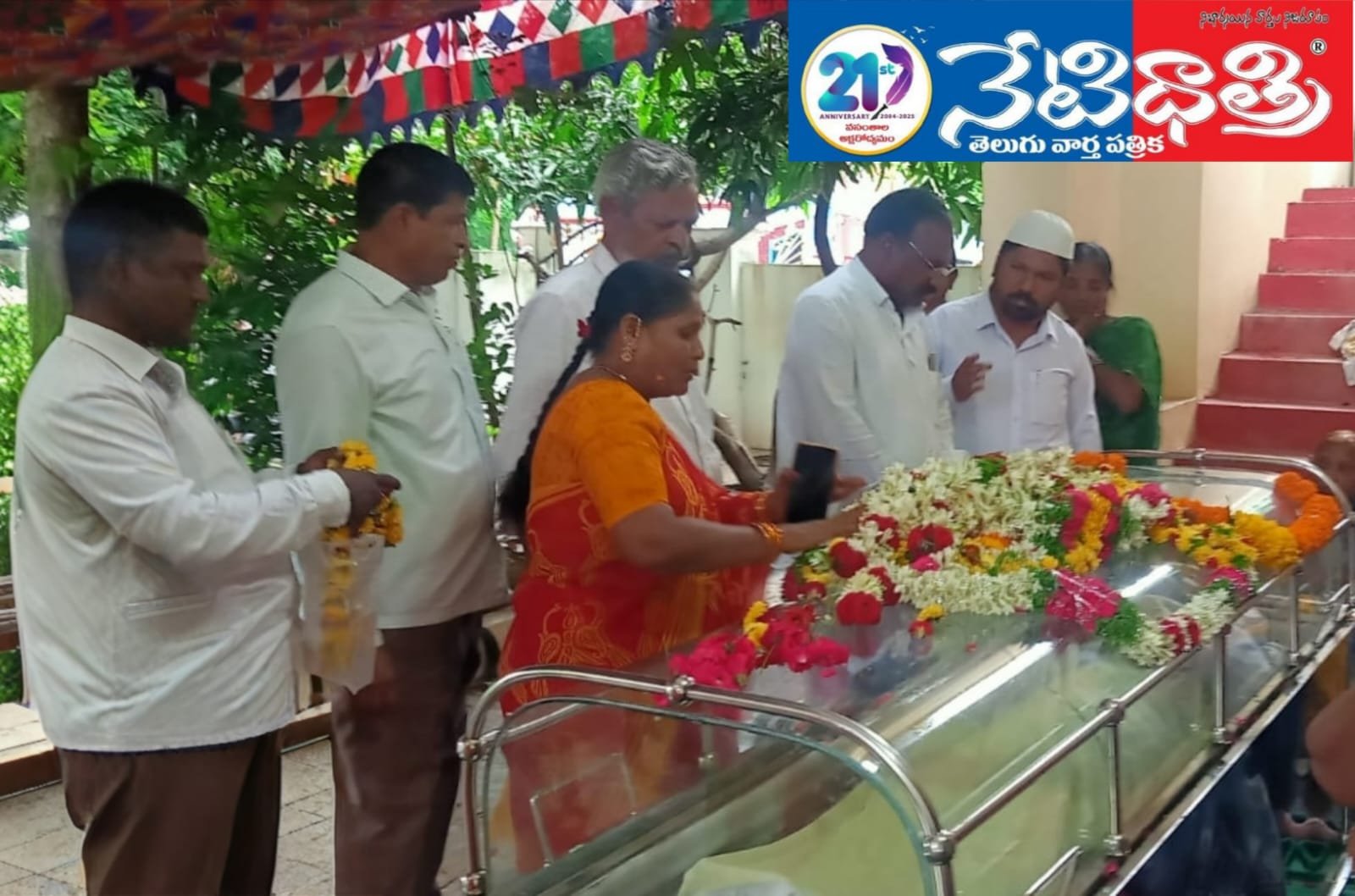 Bocchu Chandar Pays Tributes to Sambayya Goud